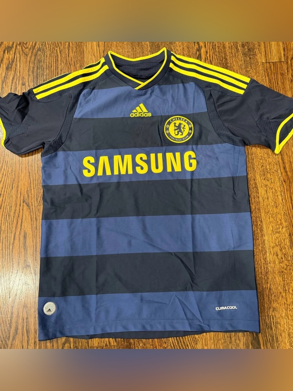 Chelsea Adidas Away Soccer Jersey Short Sleeve Men's Size S Authentic
